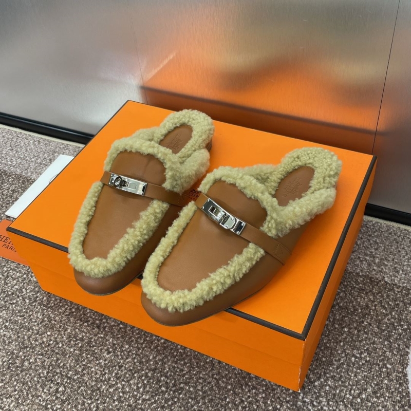 Hermes Slippers